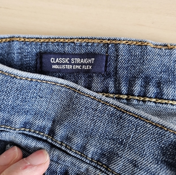 Hollister Men's Jeans Size W36 L34 - Picture 3 of 12